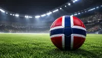 Football with Norway colors