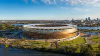 Perth Stadium for Australia vs Hong Kong China