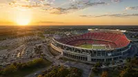Aerial view of Kansas City Stadium in Kansas City
