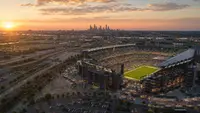Aerial view of Philadelphia Stadium in Philadelphia