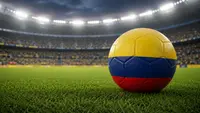 Football with Ecuador colors