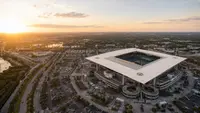 Vue aérienne du stade Miami Stadium à Miami