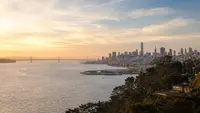 View of San Francisco Bay Area, World Cup 2026 host city