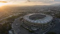 Aerial view of Mexico City Stadium in Mexico