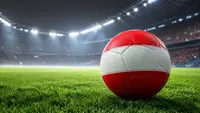 Football with Austria colors